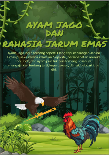 AYAM JAGO DAN RAHASIA JARUM EMAS