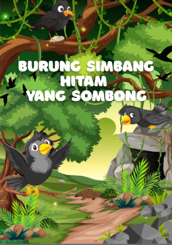 BURUNG SIMBANG HITAM YANG SOMBONG