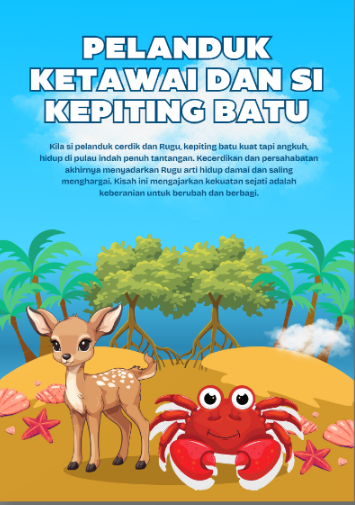 Pelanduk Ketawai Dan Si Kepiting Batu